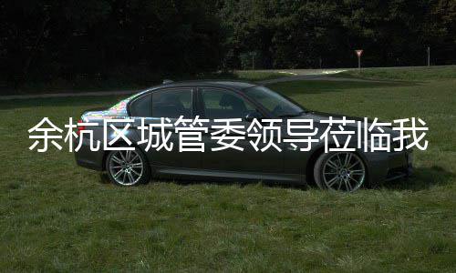 领导莅临区城考察余杭我司管委